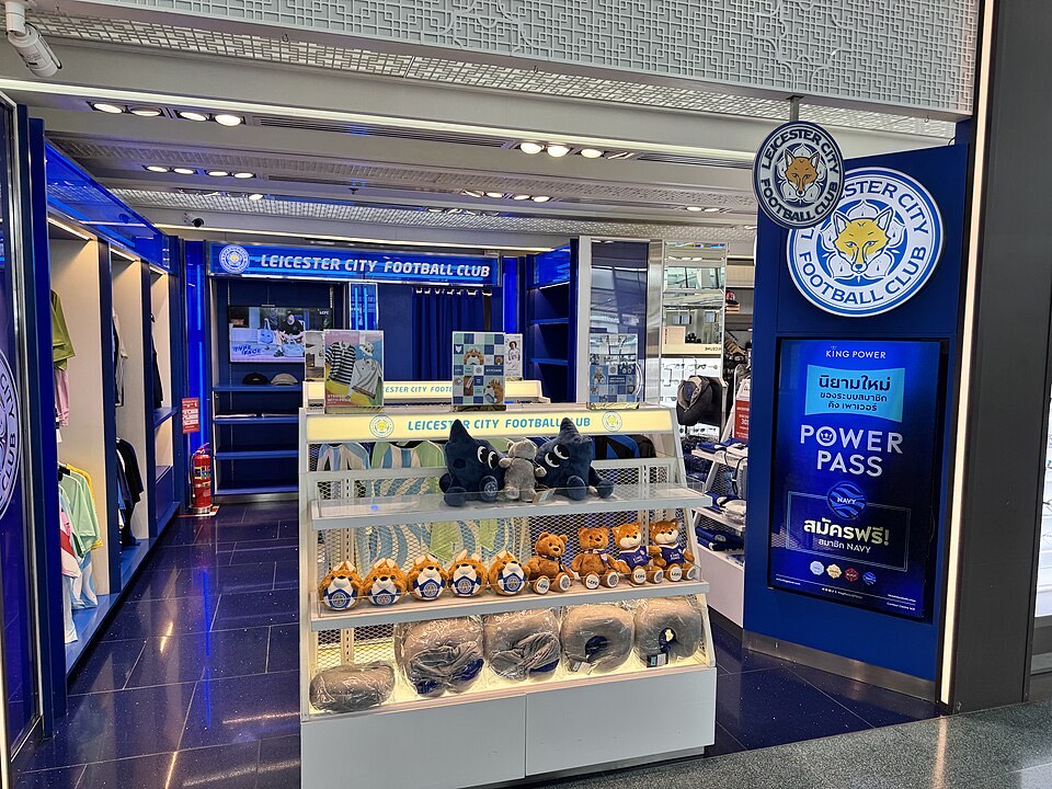 Retail store in the departures area at Phuket International Airport